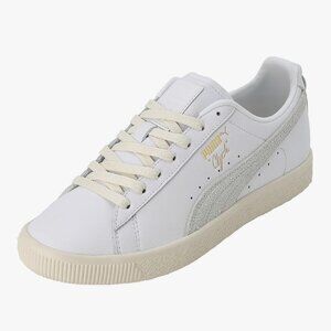 Unisex Puma Clyde Base white low-top sneakers